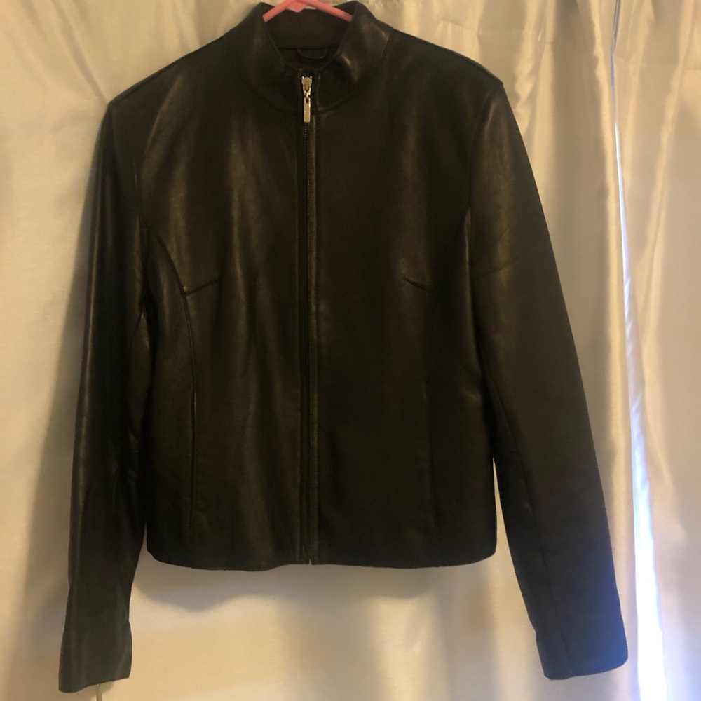 Leather Moto Jacket